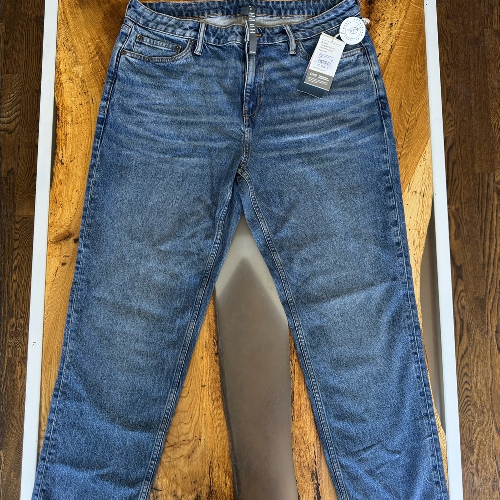 Vuori Men's Vintage Dark Blue Denim Jeans - Picture 4 of 4